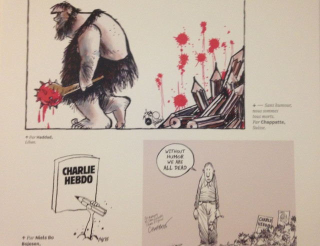 Cartell sobre Charlie Hebdo