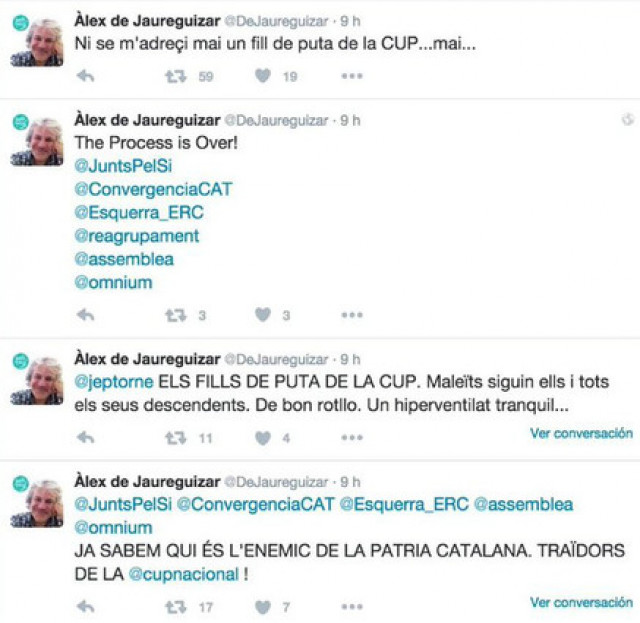 Captura de pantalla de Twitter