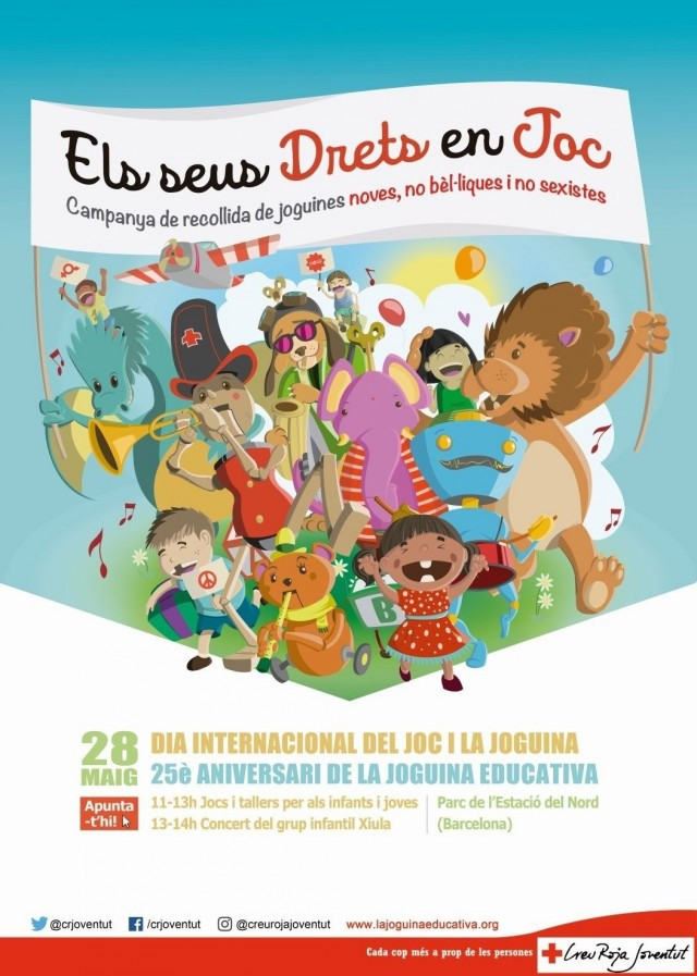 CarteldelajornadadeCreuRojaJoventutsobreeljuego 1