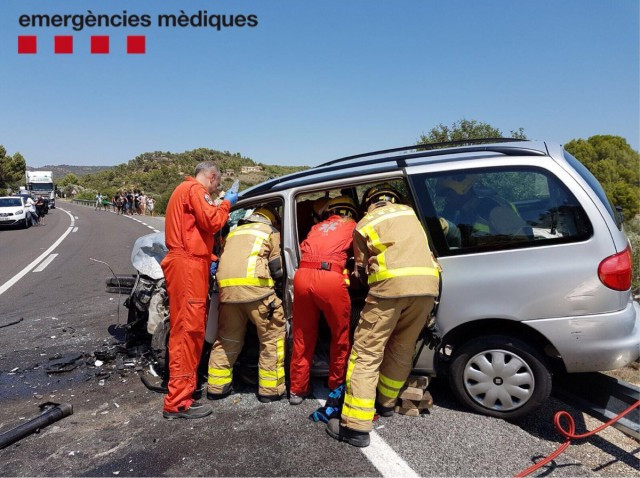 Accidente Catalunya 1