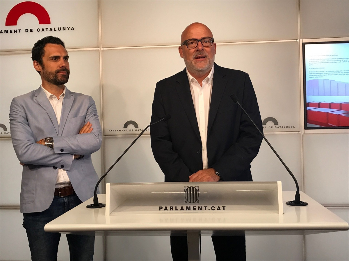 Lluis Corominas Roger Torrent JxSi