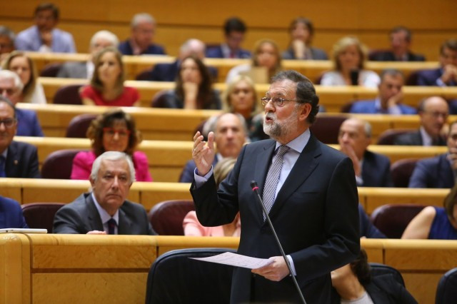 Rajoy responde Cleries Senado 1