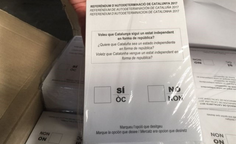El propietari de la nau amb 10 milions de paperetes de l'1-O diu que no sap de qui són