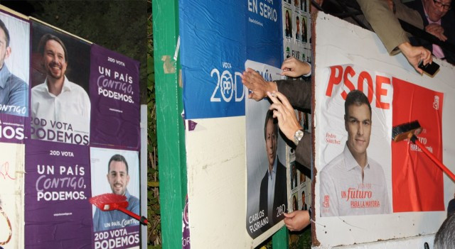 Campana electoral carteles 1