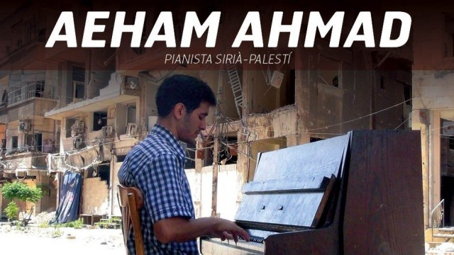 El 'pianista de Yarmouk' fa una gira per Catalunya per sensibilitzar sobre els refugiats