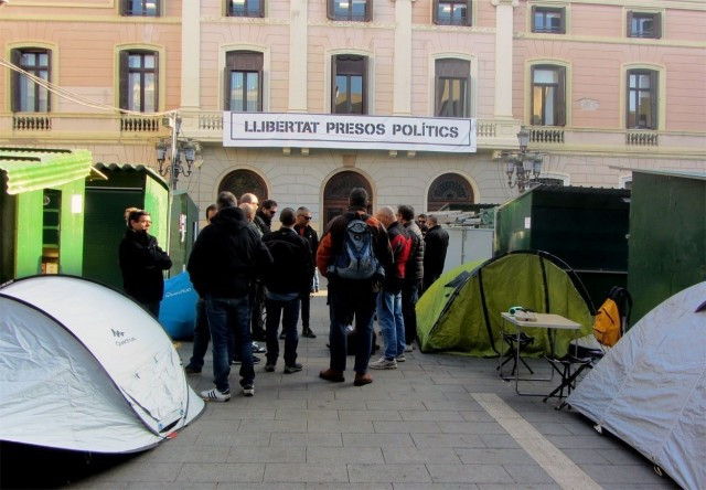 Acampada policia sabadell 1