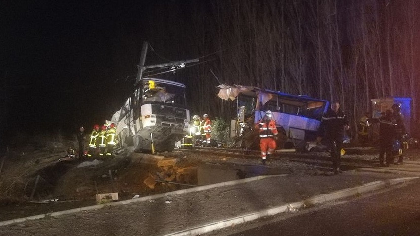 Perpiñan tren accidente
