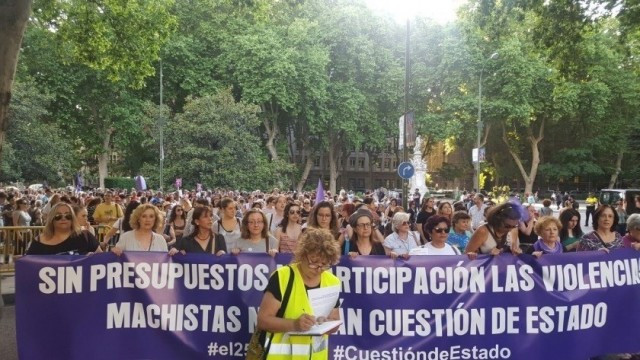 Feministas violencia gnero manifestacin