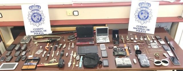 Policianacionaldesarticulagrupoderobosendomicilios