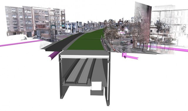 Render fgc ferrocarrils soterramiento sabadell