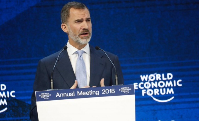 Felip VI a Davos: 