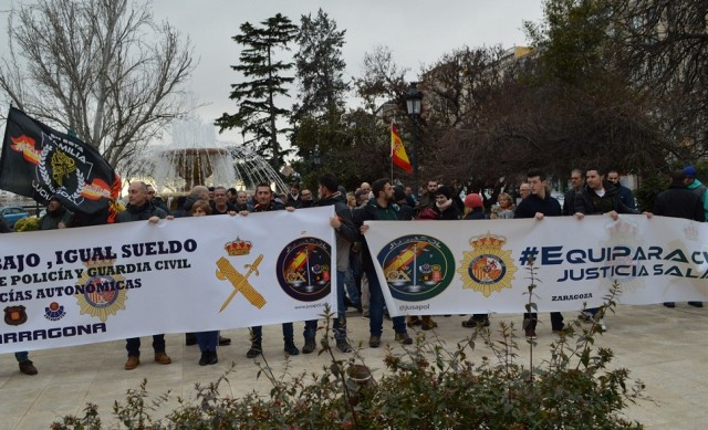 Policias guardias civiles lleida equiparacin salarial