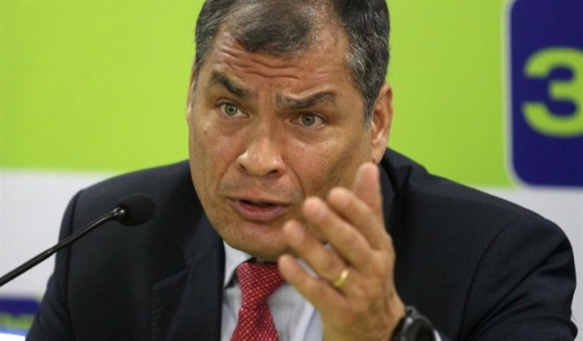 L'expresident de l'Equador denuncia que a Amèrica Llatina 