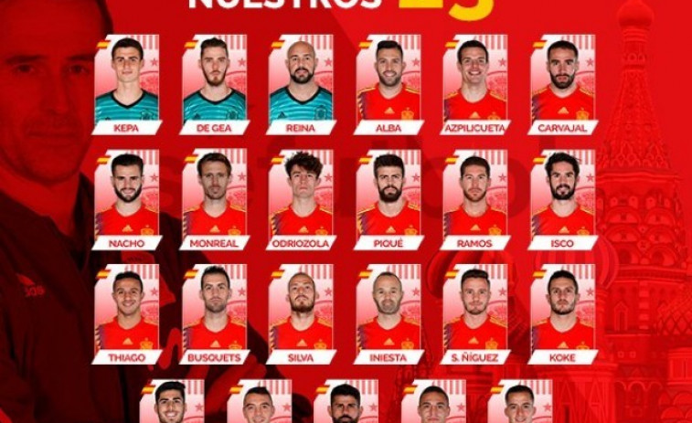 Sergi Roberto i Morata fora de la llista d'Espanya per al Mundial