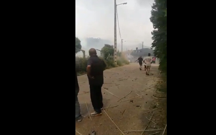 Explosión tui pontevedra pirotecnia 23052018