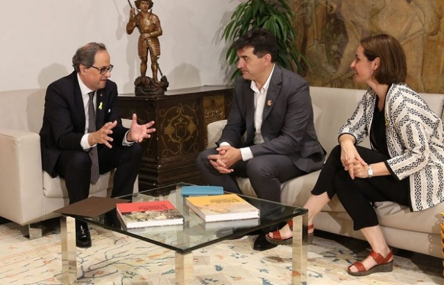 ERC empeny Torra a buscar un acord amb la CUP i els 'comuns'