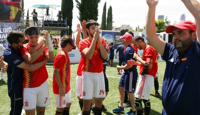 Espanya lluitarà pel cinquè lloc al Mundial de futbol per a cecs