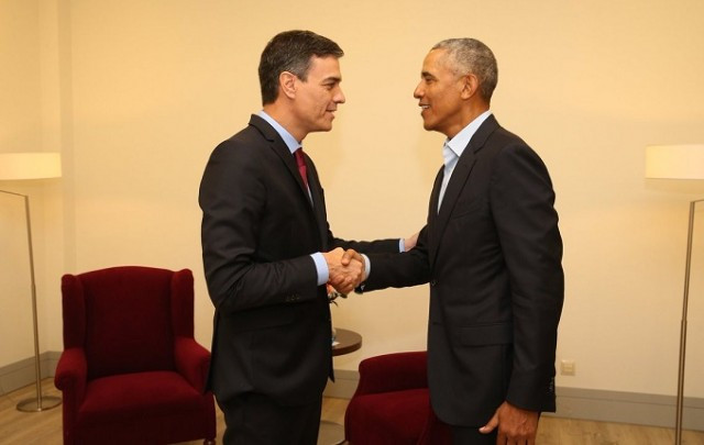 Pedro snchez obama 06072018