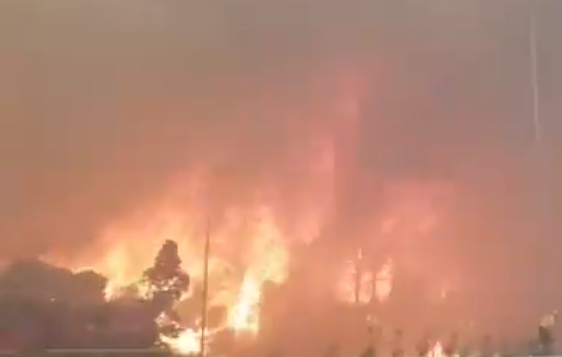 Incendio grecia