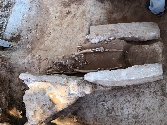 Restos arqueológicos en las obras de Lluís Companys