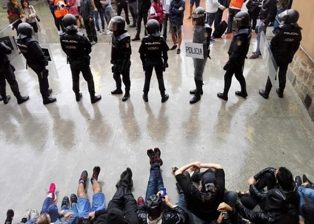 Polica nacional referndum 1 de octubre actuacin policial 1 O 04092018