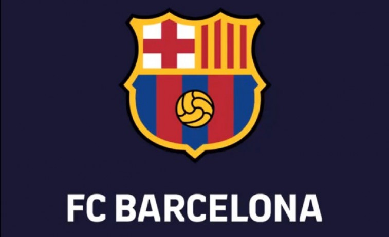 El Barça estrena un escut més modern i minimalista