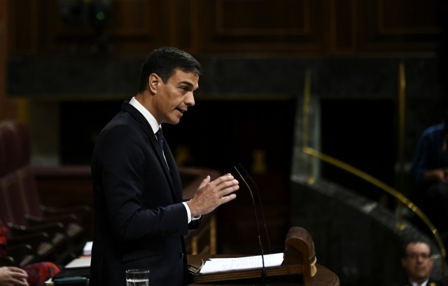 ElpresidentedelGobiernoPedroSnchezenelCongreso