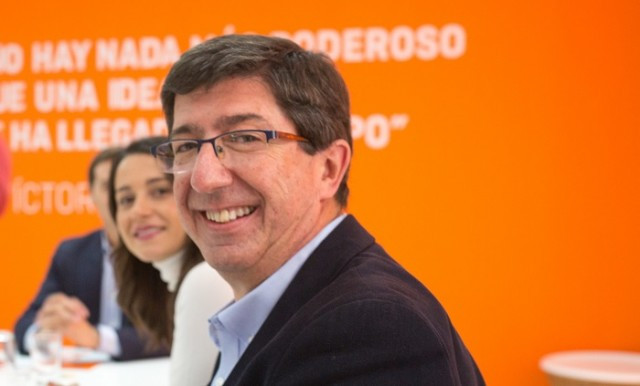 El portaveu de Cs a Andalusia, Juan Marín, respon a Quim Torra: 