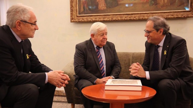 El Tribunal Suprem no admet la querella de Vox contra Torra sobre les declaracions sobre la 'via eslovena'