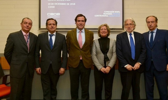 NuevosvicepresidentesdelaCeoeFOMENTODELTRABAJOJosepSnchezLlibre