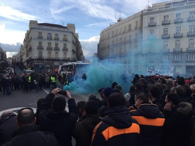 Taxistasmanifestacinmadrid 1