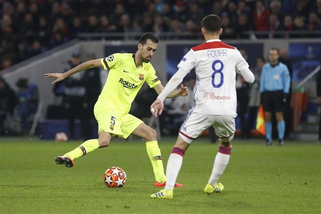 El FC Barcelona s'encalla davant el Lió
