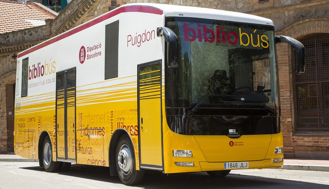 Bibliobús Puigdon Diputació de Barcelona
