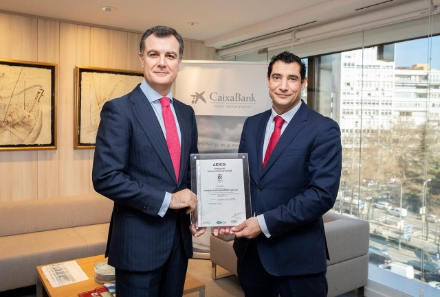 Caixabank AM obté el certificat de qualitat Aenor
