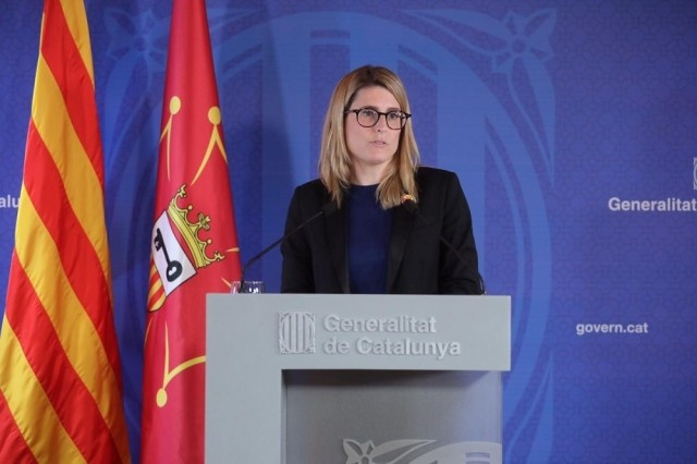 La portavoz del Consell Executiu Elsa Artadi