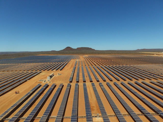 Lanta solar Sertao I de la filial de Naturgy en Brasil GPG