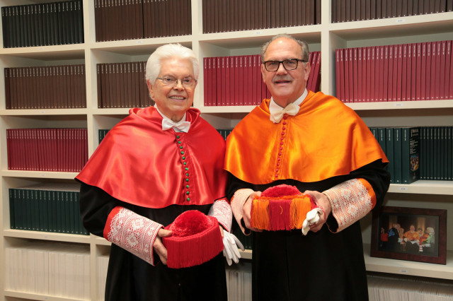 LaRealAcademiaEuropeadeDoctoresinvistealpresidentedeVichyCatalanAcadmicodeHonor