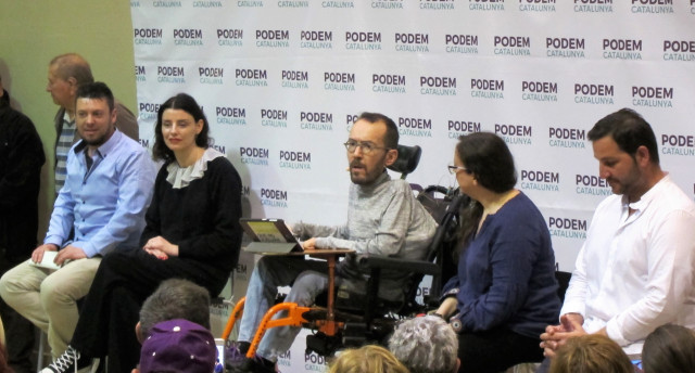 EuropaPress 2078471 Mar Garca Pablo Echenique Noelia Bail e Ismael Corts
