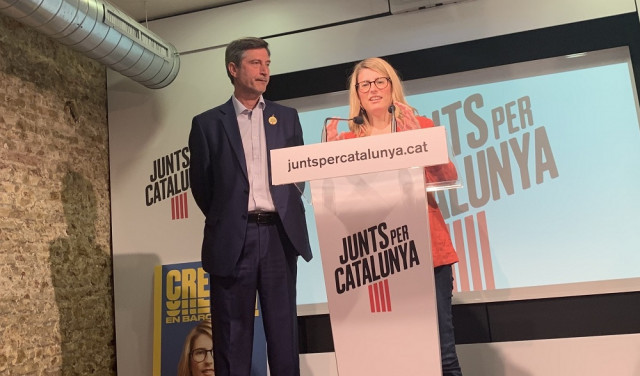 EuropaPress 2130860 Jordi Mart 6 y Elsa Artadi 2 de JxCat