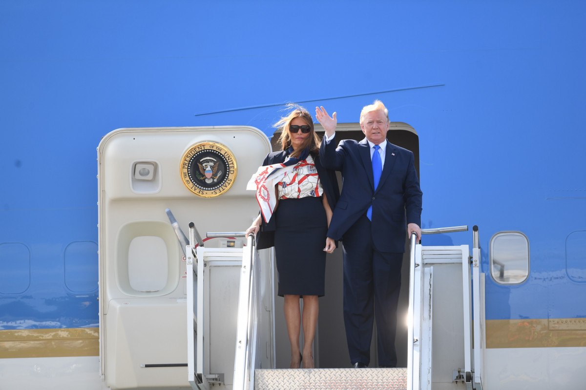 Trump de visita a regne unit