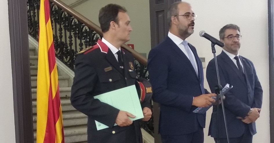 Eduard Sallent, Miquel Buch y Miquel Esquius