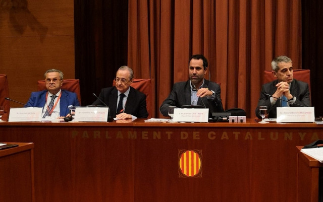 Florentino Pérez assegura que no va intervenir en el projecte Castor