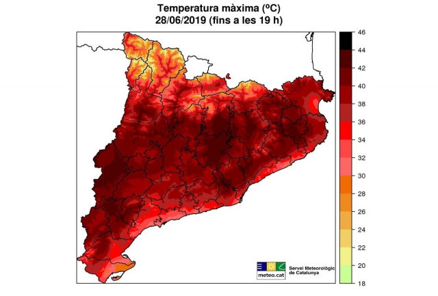 MapadetemperaturasmximasenCatalunyadel28dejunio