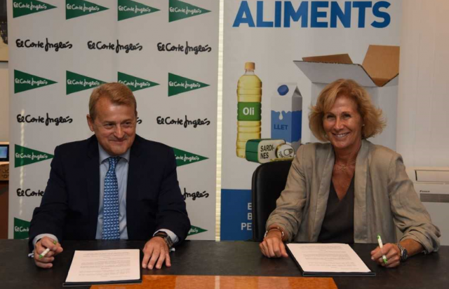 Conveni corte ingles banc aliments