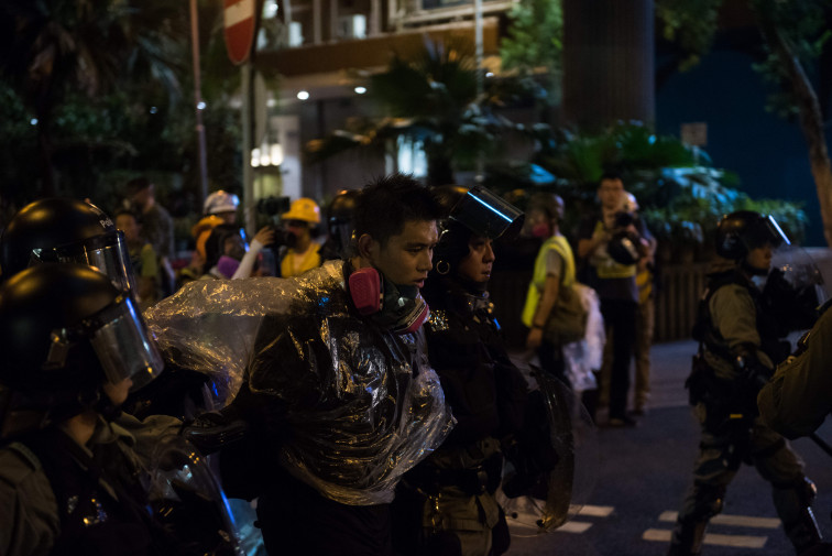 Comença la vaga d'estudiants a Hong Kong en suport a les protestes