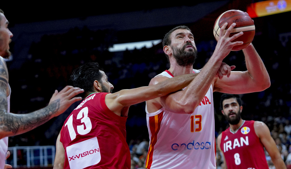 Marc Gasol en el España   Irán