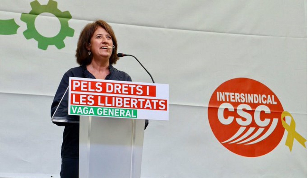 Elisenda Paluzie discurso manifestación octubre marxes