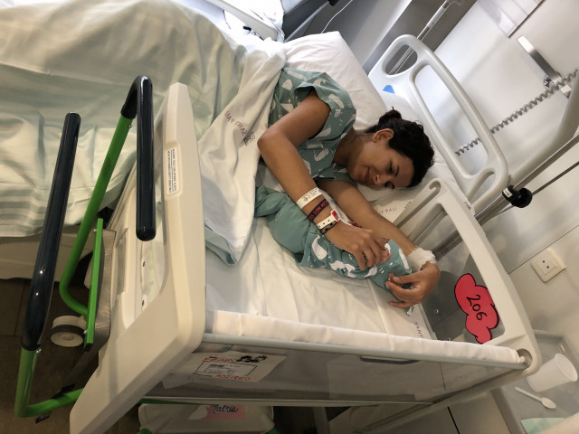 CunacolechoenelHospitaldeSantPaudeBarcelona