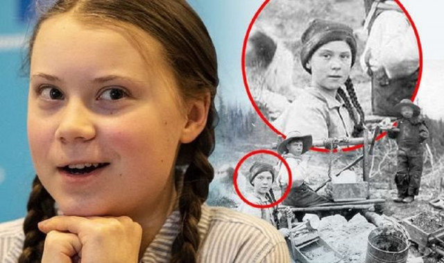 Una foto de 1898 sorprèn per les seves similituds amb Greta Thunberg