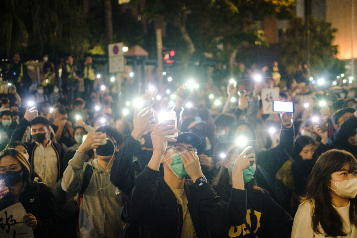 Hong Kong manifestants (imatge d'arxiu)